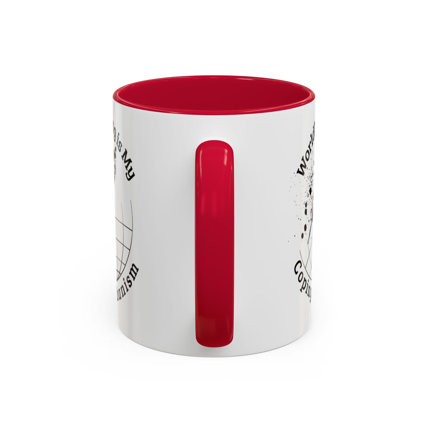 Worldbuilding is My Coping Mechanism Mug | Colorful 11oz & 15oz Coffee Cup for Writers | Perfect Gift for Creatives