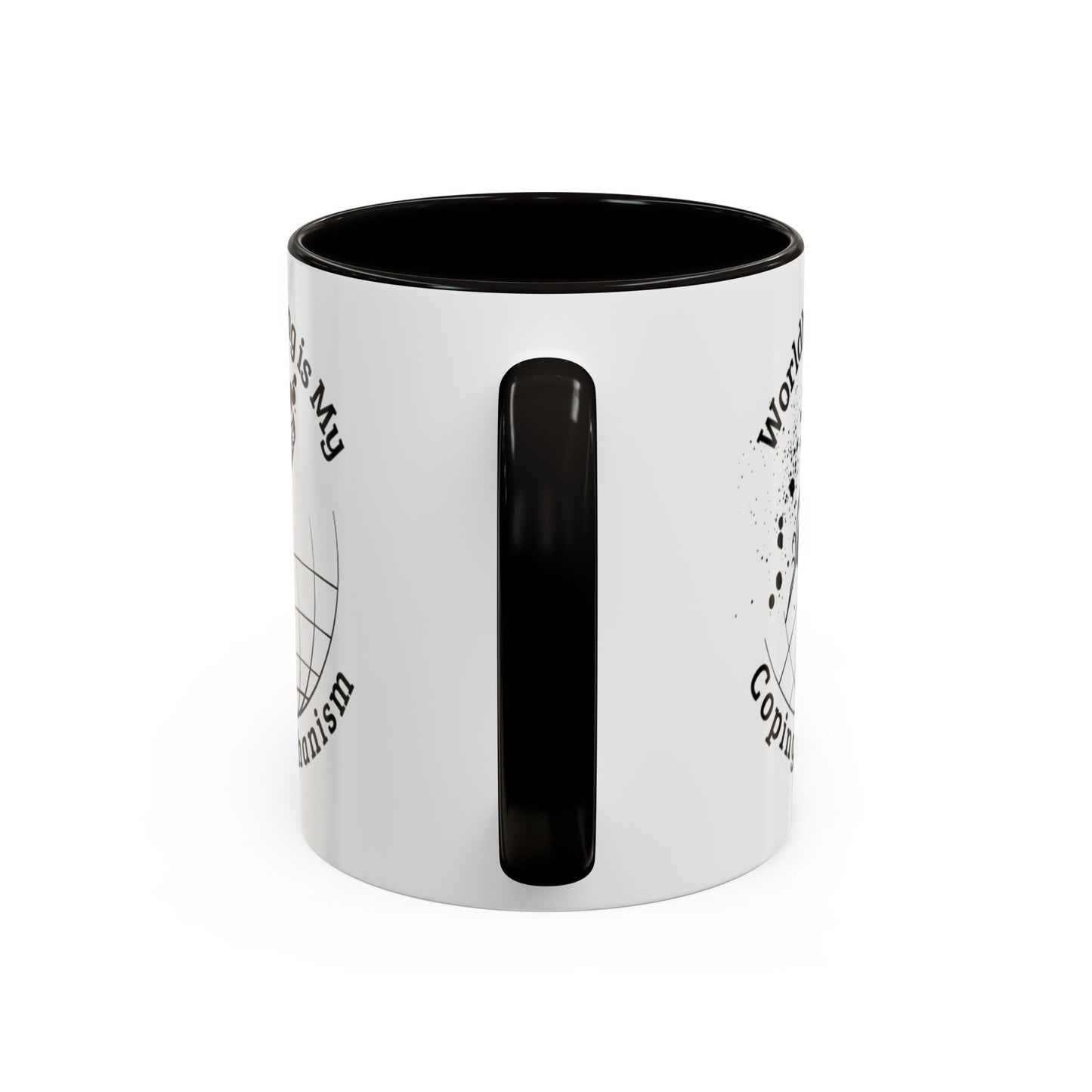 Worldbuilding is My Coping Mechanism Mug | Colorful 11oz & 15oz Coffee Cup for Writers | Perfect Gift for Creatives