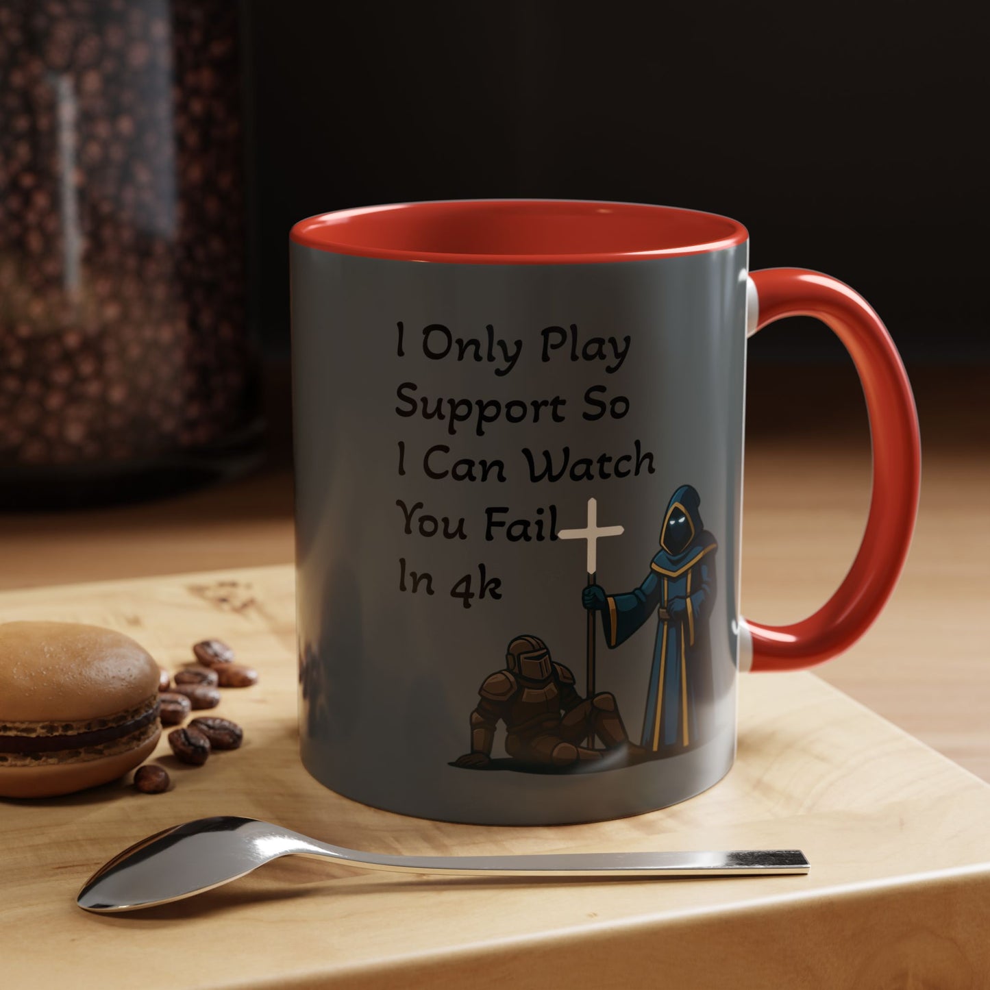 'I Only Play Support' - Gaming Coffee Mug