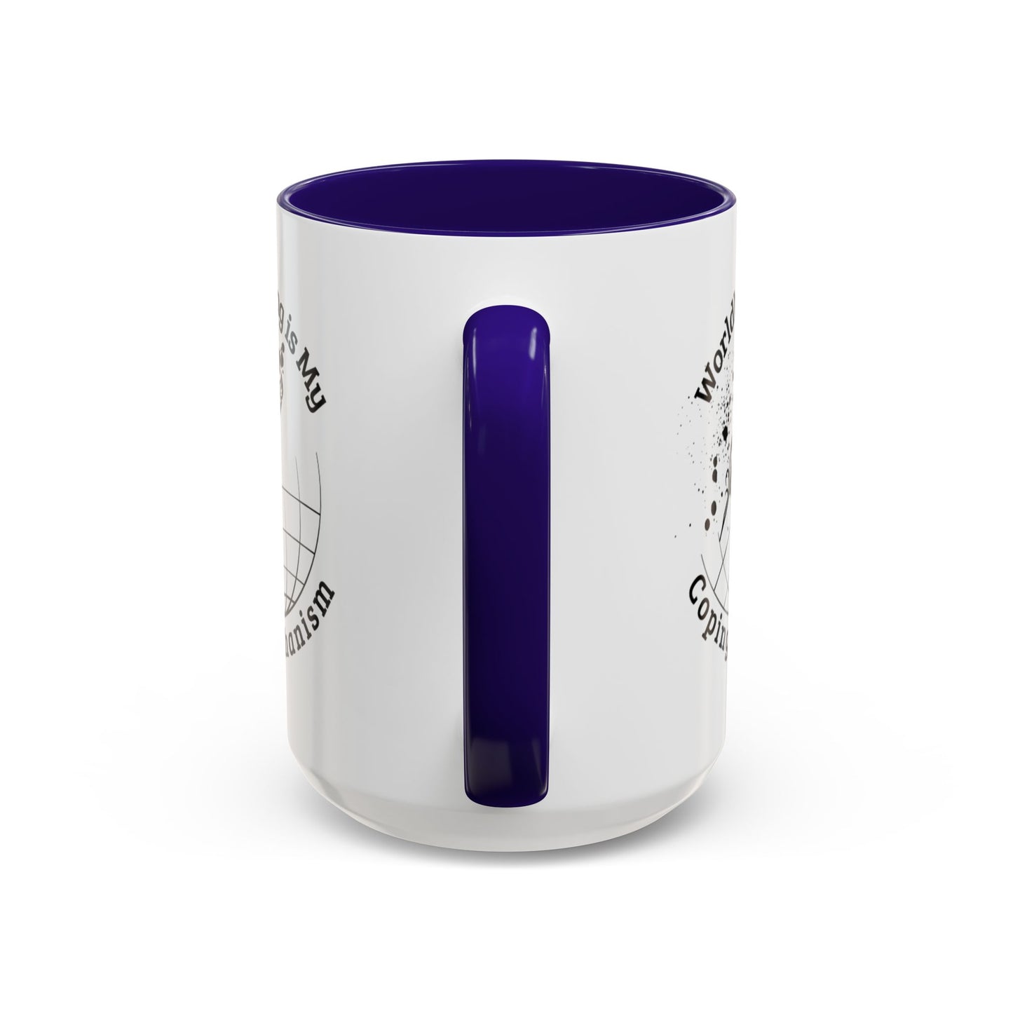 Worldbuilding is My Coping Mechanism Mug | Colorful 11oz & 15oz Coffee Cup for Writers | Perfect Gift for Creatives