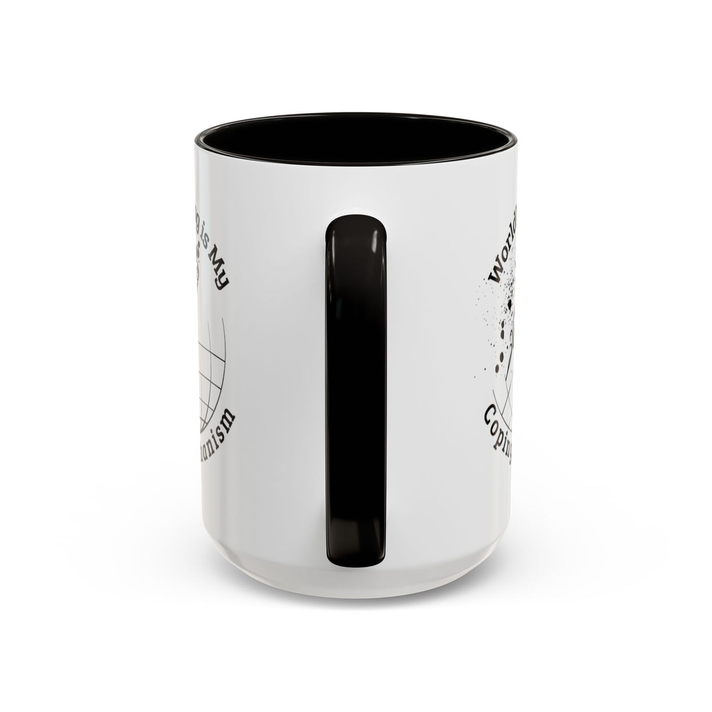 Worldbuilding is My Coping Mechanism Mug | Colorful 11oz & 15oz Coffee Cup for Writers | Perfect Gift for Creatives
