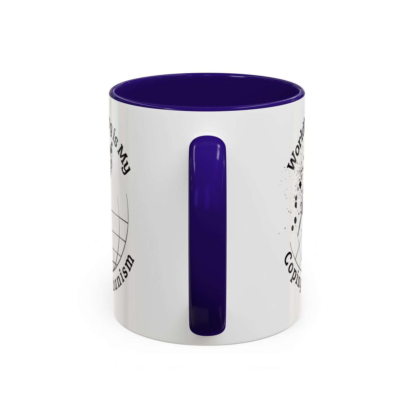 Worldbuilding is My Coping Mechanism Mug | Colorful 11oz & 15oz Coffee Cup for Writers | Perfect Gift for Creatives