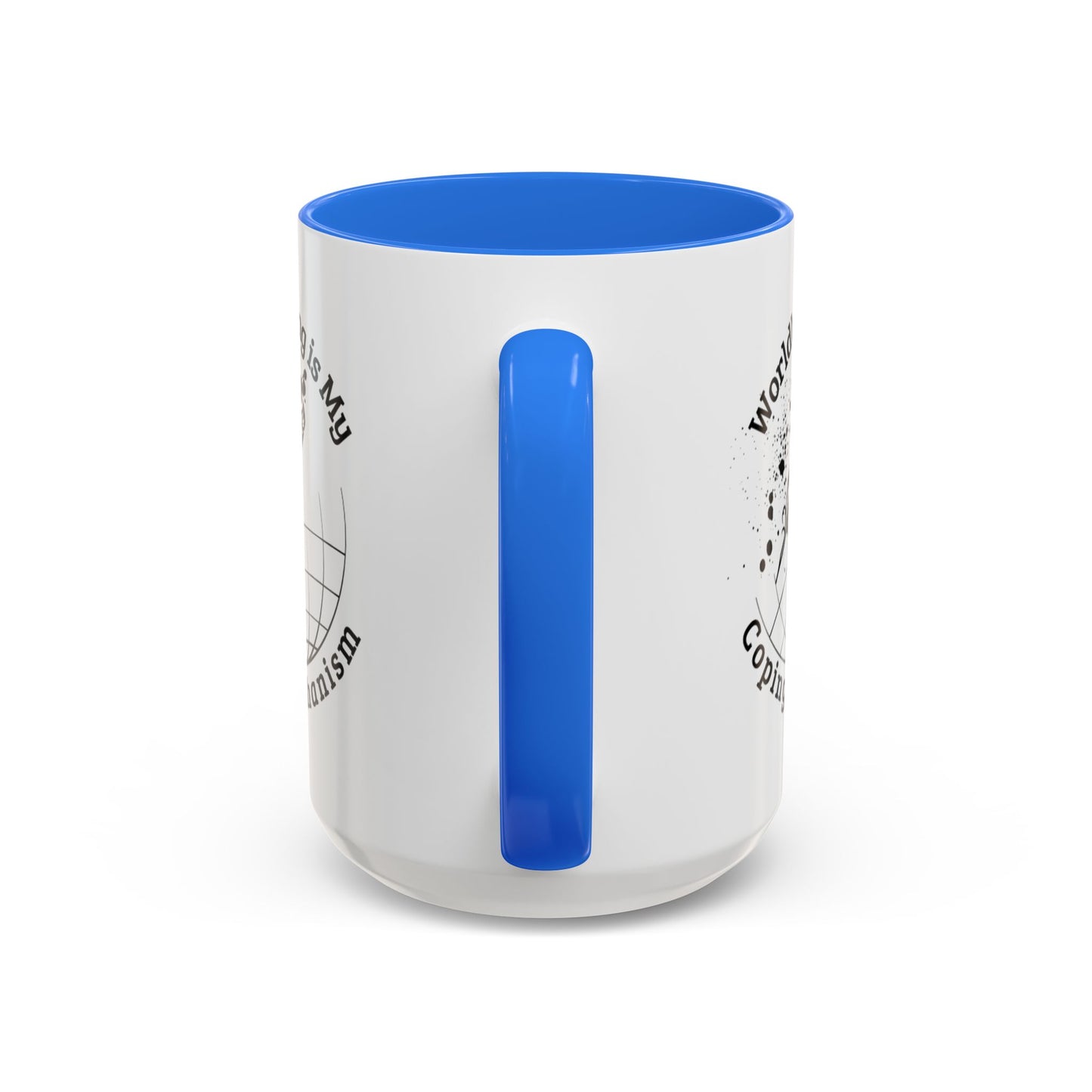 Worldbuilding is My Coping Mechanism Mug | Colorful 11oz & 15oz Coffee Cup for Writers | Perfect Gift for Creatives