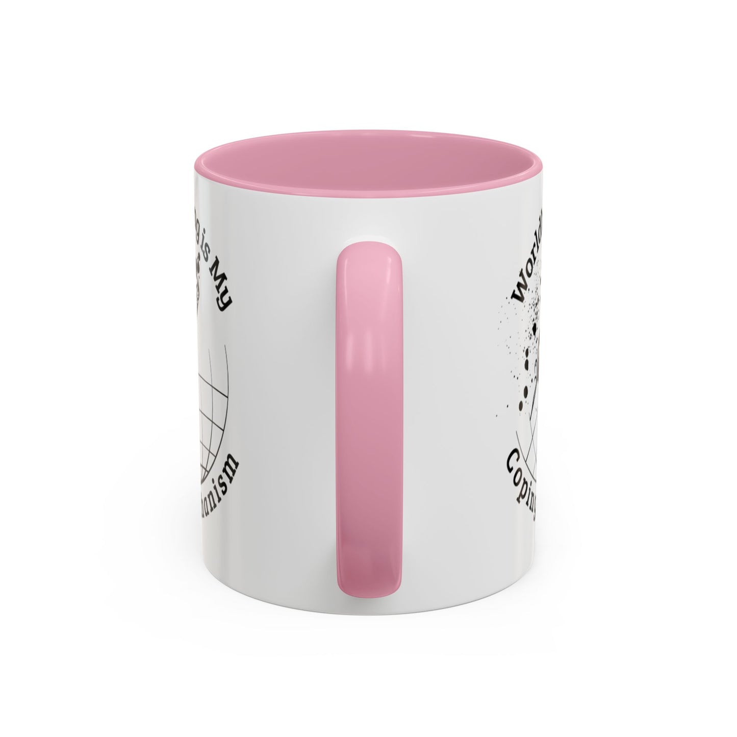 Worldbuilding is My Coping Mechanism Mug | Colorful 11oz & 15oz Coffee Cup for Writers | Perfect Gift for Creatives