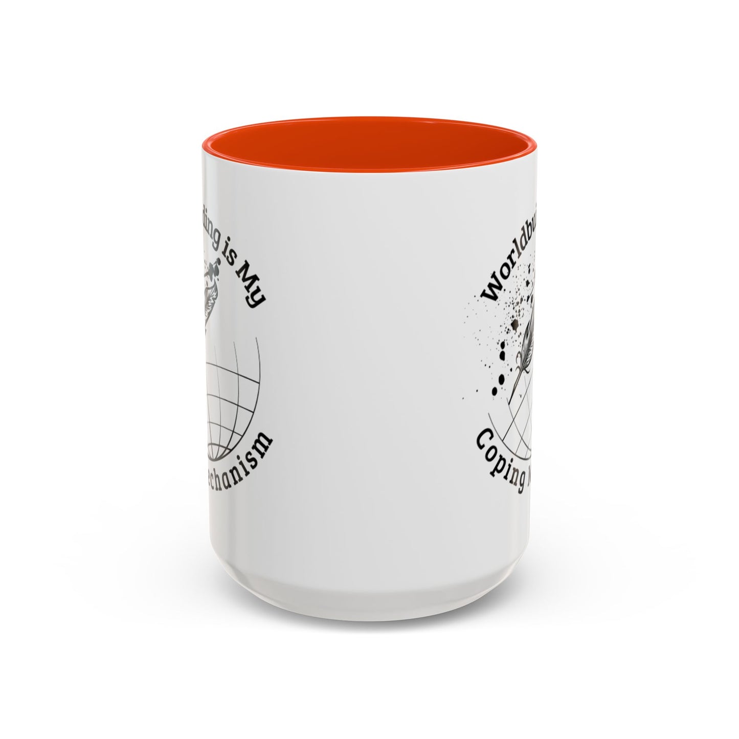 Worldbuilding is My Coping Mechanism Mug | Colorful 11oz & 15oz Coffee Cup for Writers | Perfect Gift for Creatives