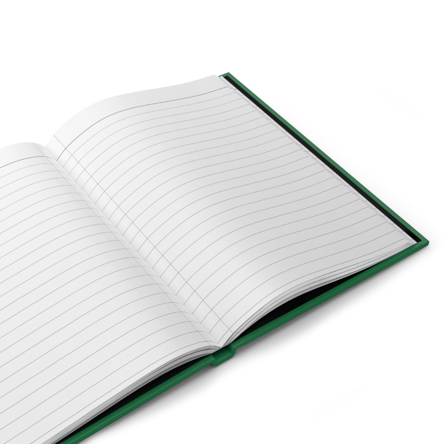 "Worldbuilding" Hardcover Journal - Green
