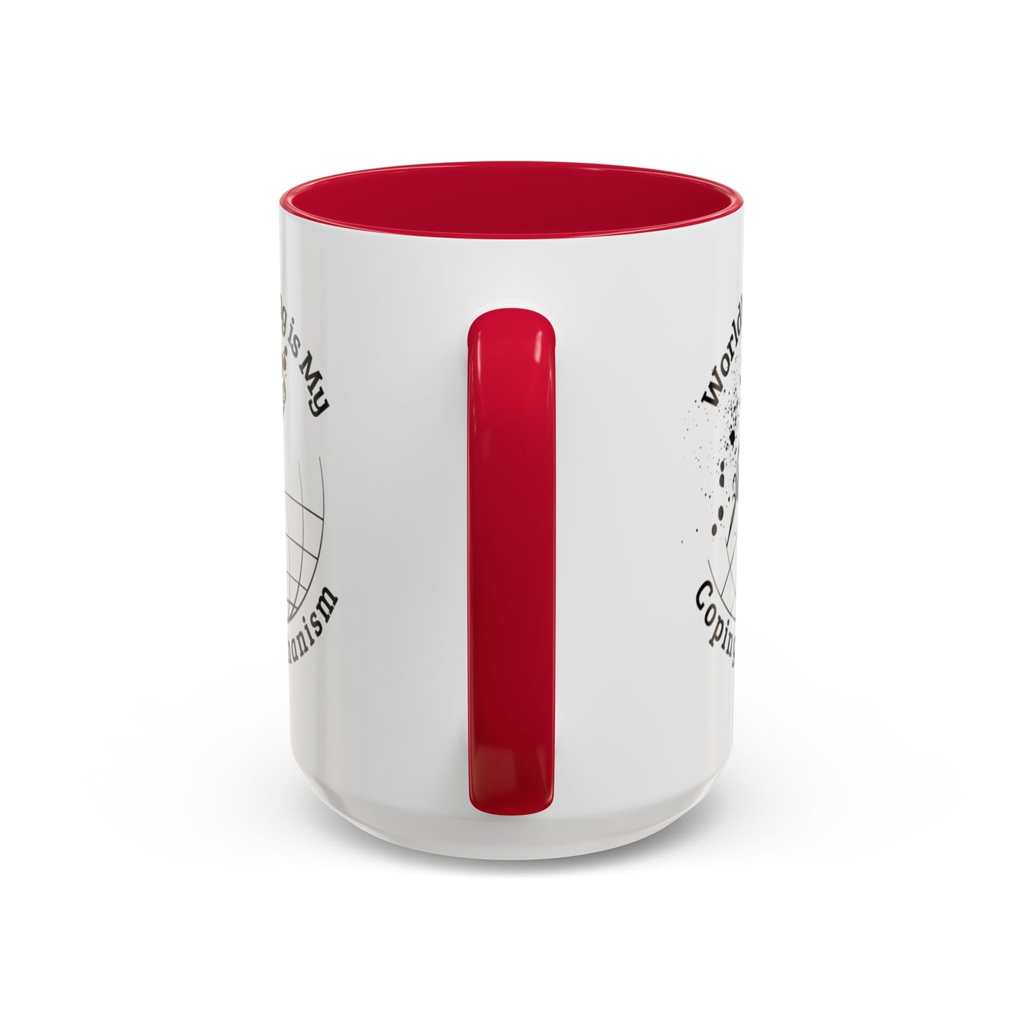 Worldbuilding is My Coping Mechanism Mug | Colorful 11oz & 15oz Coffee Cup for Writers | Perfect Gift for Creatives