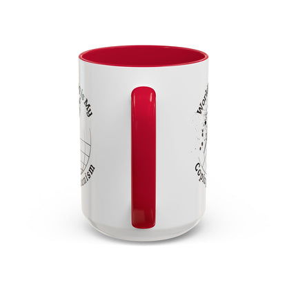 Worldbuilding is My Coping Mechanism Mug | Colorful 11oz & 15oz Coffee Cup for Writers | Perfect Gift for Creatives