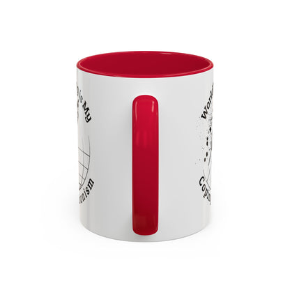 Worldbuilding is My Coping Mechanism Mug | Colorful 11oz & 15oz Coffee Cup for Writers | Perfect Gift for Creatives