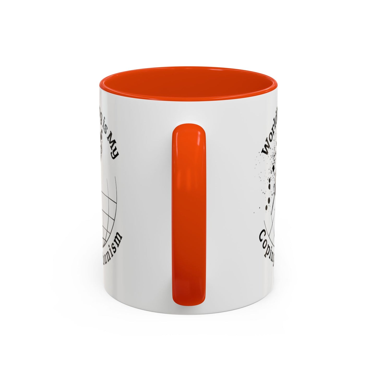 Worldbuilding is My Coping Mechanism Mug | Colorful 11oz & 15oz Coffee Cup for Writers | Perfect Gift for Creatives