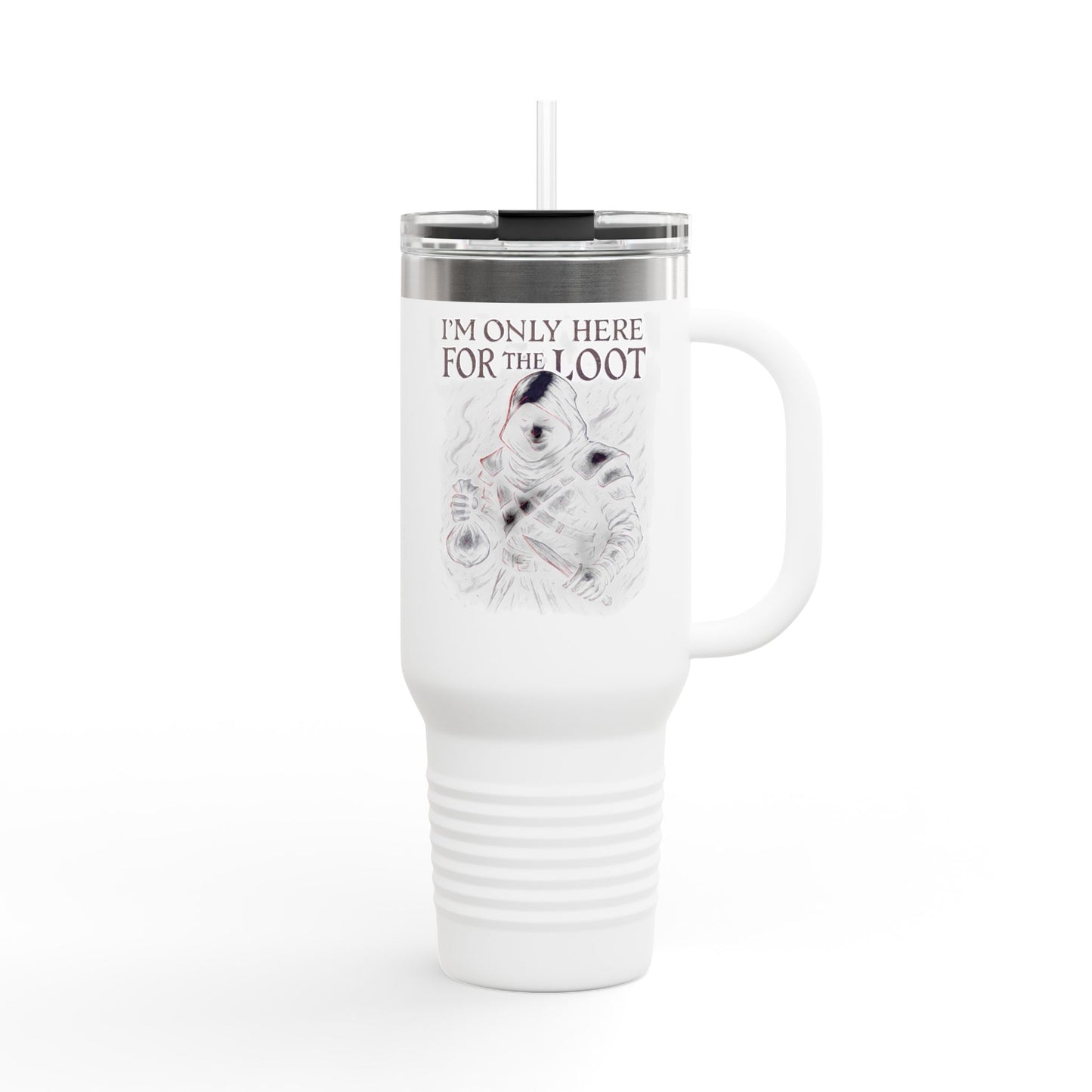 'Here for the Loot' Travel Mug
