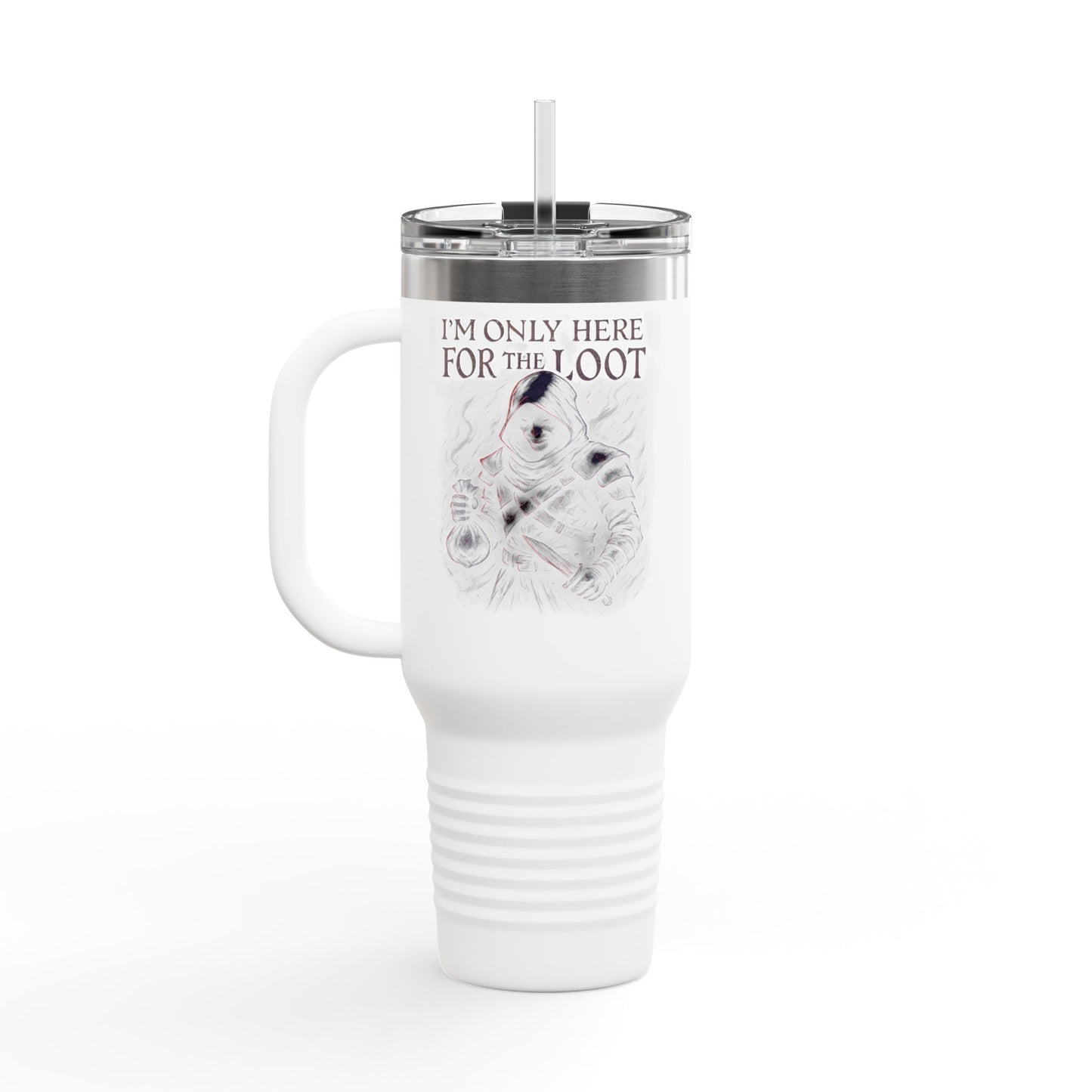 'Here for the Loot' Travel Mug