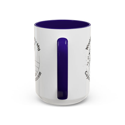 Worldbuilding is My Coping Mechanism Mug | Colorful 11oz & 15oz Coffee Cup for Writers | Perfect Gift for Creatives