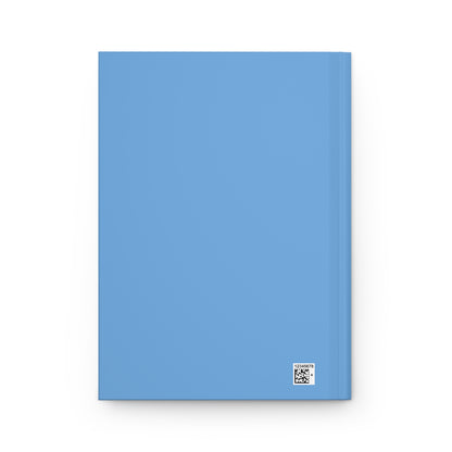"Worldbuilding" Hardcover Journal - Blue
