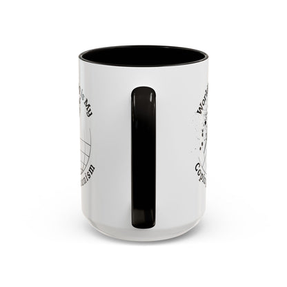 Worldbuilding is My Coping Mechanism Mug | Colorful 11oz & 15oz Coffee Cup for Writers | Perfect Gift for Creatives
