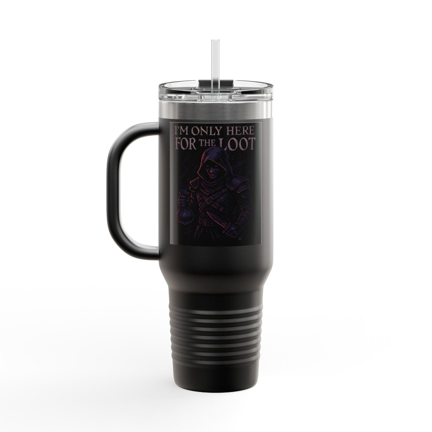'Here for the Loot' Travel Mug