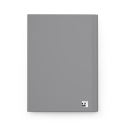 "Worldbuilding" Hardcover Journal - Grey